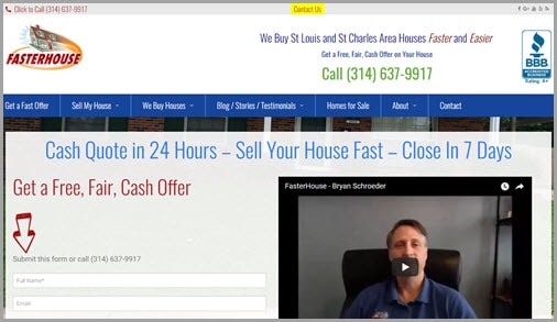 Home buying sites like FasterHouse's website - image