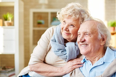 Couple transitioning to senior living