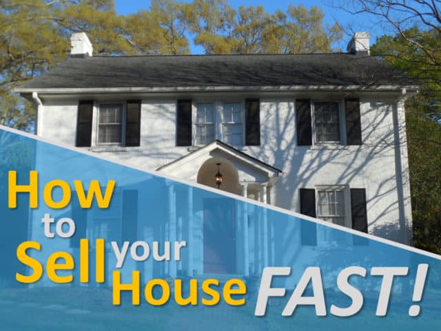 How to sell your house fast - 10 factors to consider.  Picture of 2 story house