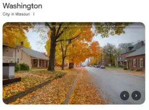 Washington Missouri Florissant Missouri