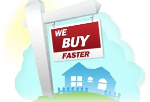 We Buy Houses Faster sign in yard