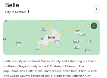 Belle Missouri Florissant Missouri